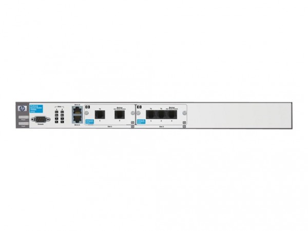 HPE - J8752A - ProCurve SECURE ROUTER 7102DL - Router - 10,1 Gbps - 10-port 3 he - Modulo rack