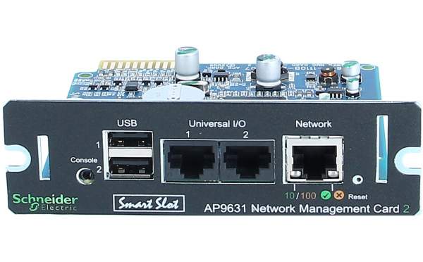 APC - AP9631 - UPS Network Management Card with PowerChute Network Shutdown & Environmental Moni