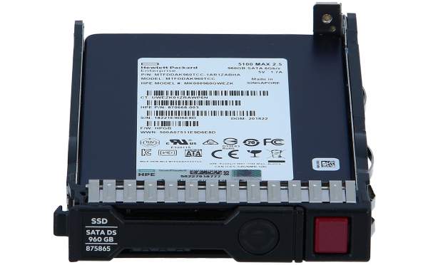 HPE - 875474-B21 - 875474-B21 - 960 GB - 2.5" - 6 Gbit/s