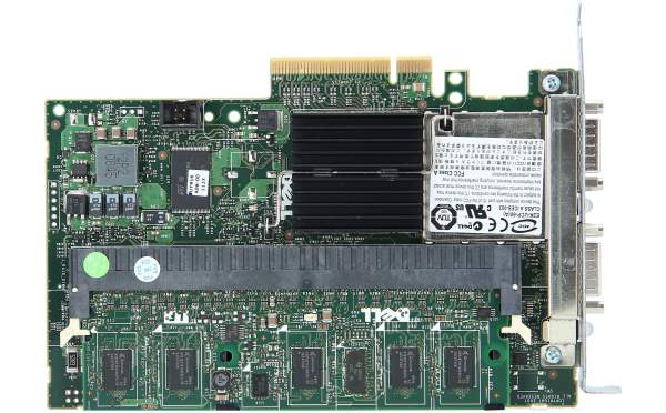 DELL - J155F - DELL PERC 6/E 512MB SAS 6G RAID PCI-E