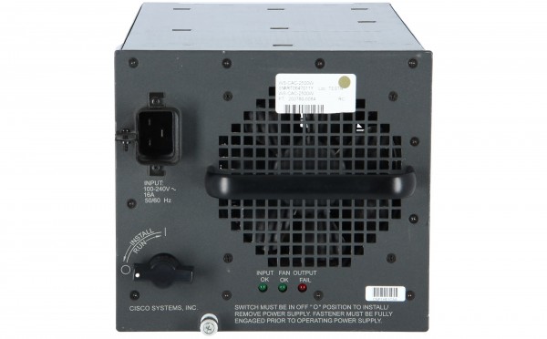 Cisco - WS-CAC-2500W - WS-CAC-2500W= - Alimentatore pc / server 2500 W Modulo plug-in