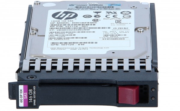 HPE - 507125-B21B - HPE HDD 146GB 2.5 inch SFF - Festplatte - Serial Attached SCSI (SAS)