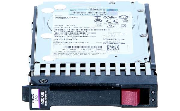HPE - EG0600JEHMA - HDD MSA 600GB 12G 10K 2.5" (EG0600JEHMA) - Disco rigido - Serial Attached SCSI (SAS)