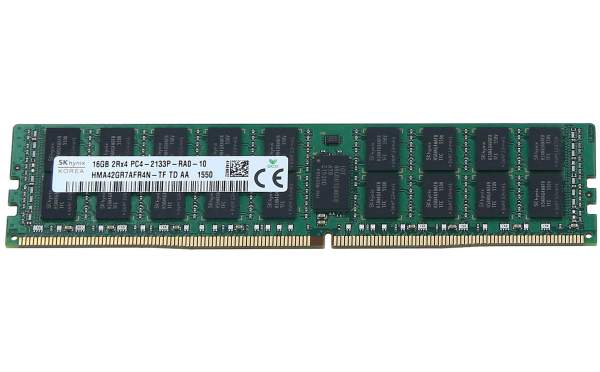 Hynix - HMA42GR7AFR4N-TF - 16GB (1X16GB) 2RX4 PC4-17000P-R DDR4-2133MHZ RDIMM