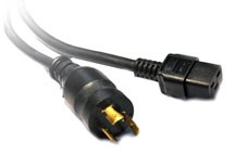 Cisco - CAB-AC-C6K-TWLK= - Power Cord, 250Vac 16A, twist lock NEMA L6-20 plug, US