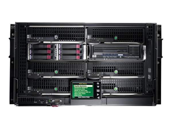 HPE - 536841-B21 - HP BLc3000 Enclosure with 4 AC Power Supplies 6 Fan