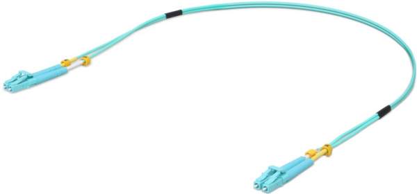 Ubiquiti - UOC-0.5 - UniFi - Patch cable - LC multi-mode (M) to LC multi-mode (M) - 0.5 m - fibre optic - duplex - 50 / 125 micron - OM3