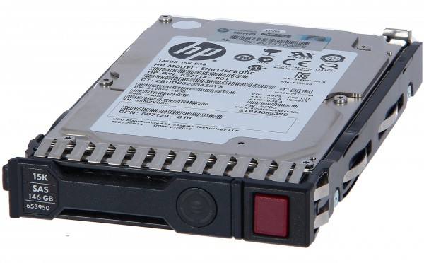 HPE - 652625-001 - 146GB 15K 6G SAS 2.5" HARD**Refurbished** - Festplatte - Serial Attached SCSI