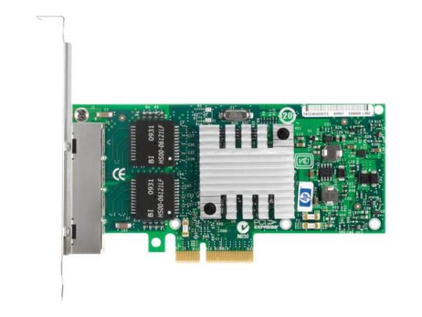 HP - 593722-B21 - HP NC365T 4-port Ethernet Server Adapter