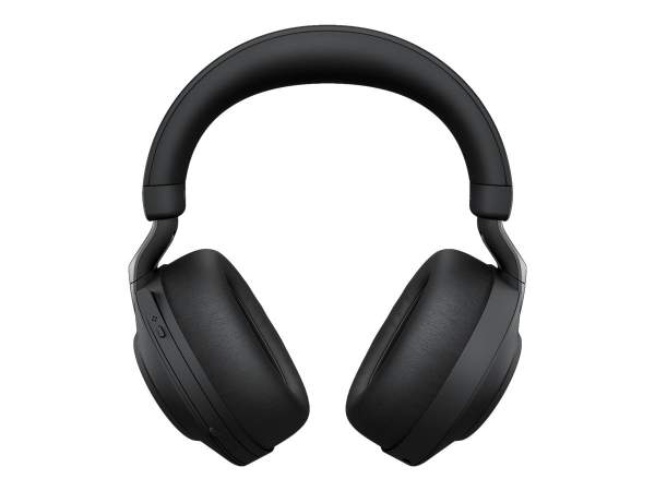 Jabra - 28599-999-989 - Evolve2 85 MS Stereo - Headset - full size - Bluetooth - wireless - active noise cancelling - 3.5 mm jack - noise isolating - black - Certified for Microsoft Teams