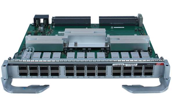 Cisco - C9600-LC-24C - Catalyst 9600 Series Line Card - Switch - 24 x 100 Gigabit QSFP28 / 40 Gigabit - QSFP28 - plug-in module