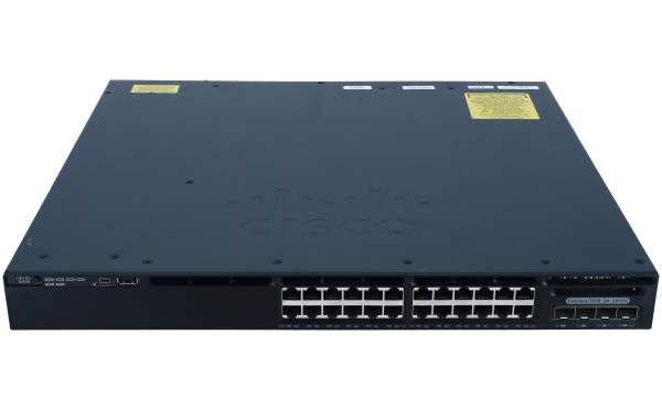 Cisco - WS-C3650-24TD-E - Cisco Catalyst 3650 24 Port Data 2x10G Uplink IP Services