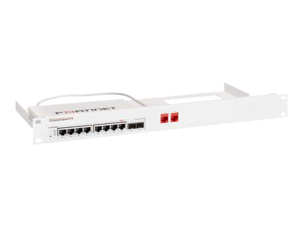 PC HARDW - RM-FR-T17 - Network device mounting kit - rack mountable - white - RAL 9003 - 1U - 19" - for Fortinet FortiSwitch 108F