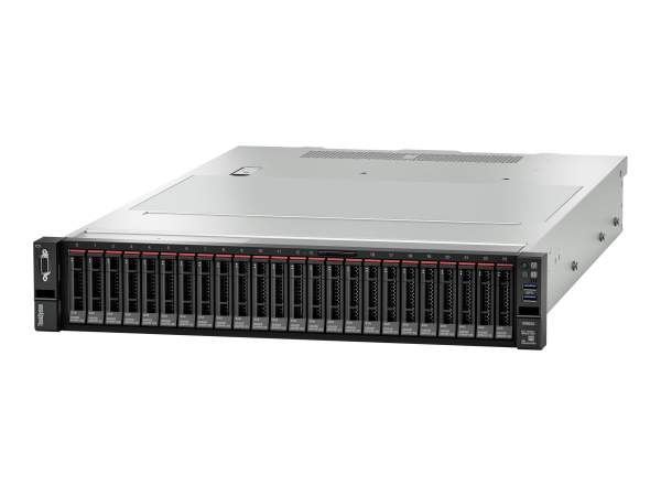 Lenovo - 7Z01A02BEA - ThinkSystem SR655 7Z01 - Server - rack-mountable - 2U - 1-way - 1 x EPYC 7262 / 3.2 GHz - RAM 32 GB - SAS - hot-swap 3.5" bay(s) - no HDD - AST2500 - no OS