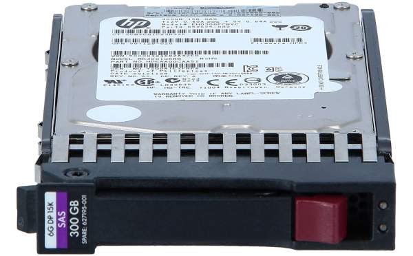 HPE - 627195-001 - 300GB hot-plug dual-port SAS HDD 300GB SAS Interne Festplatte