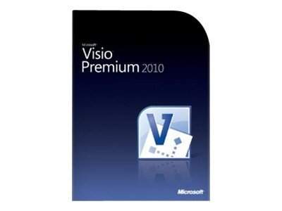 Microsoft - TSD-00015 - Microsoft Visio Premium 2010 - Box-Pack - 1 PC