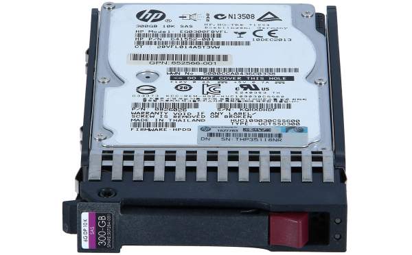 HPE - DG0300FARVV - 300GB 6G 10K SFF SAS HDD**** - Disco rigido - Serial Attached SCSI (SAS)