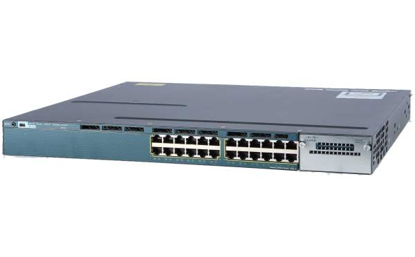Cisco - WS-C3560X-24P-S - Catalyst 3560X - Gestito - L3 - Gigabit Ethernet (10/100/1000) - Supporto Power over Ethernet (PoE) - Montaggio rack - 1U
