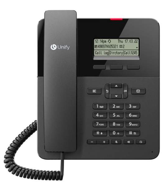 Unify - L30250-F600-C580 - OpenScape Desk Phone CP110 - VoIP phone - SIP - SRTP - HFA