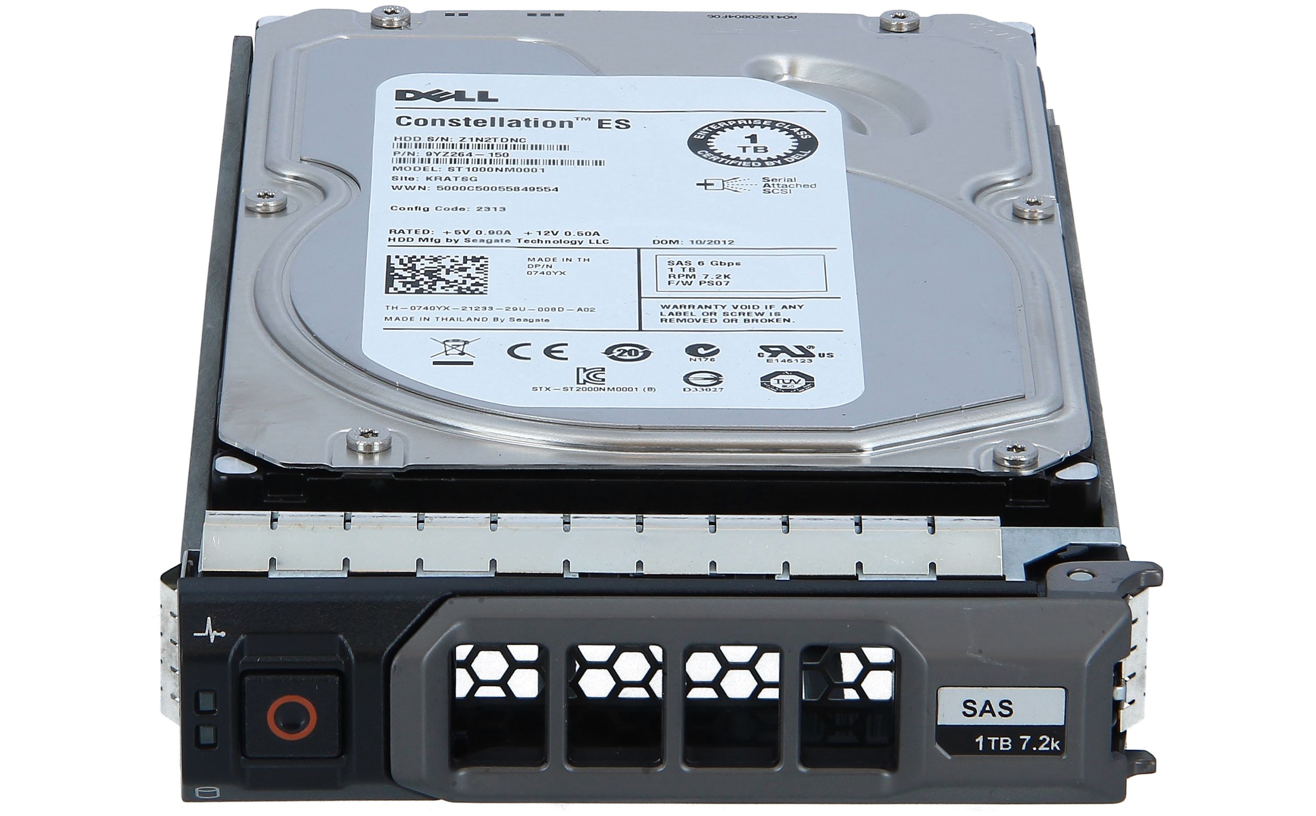 DELL 740YX DELL 1TB 7.2K 6G 3.5IN SAS HDD new and refurbished buy  online low prices