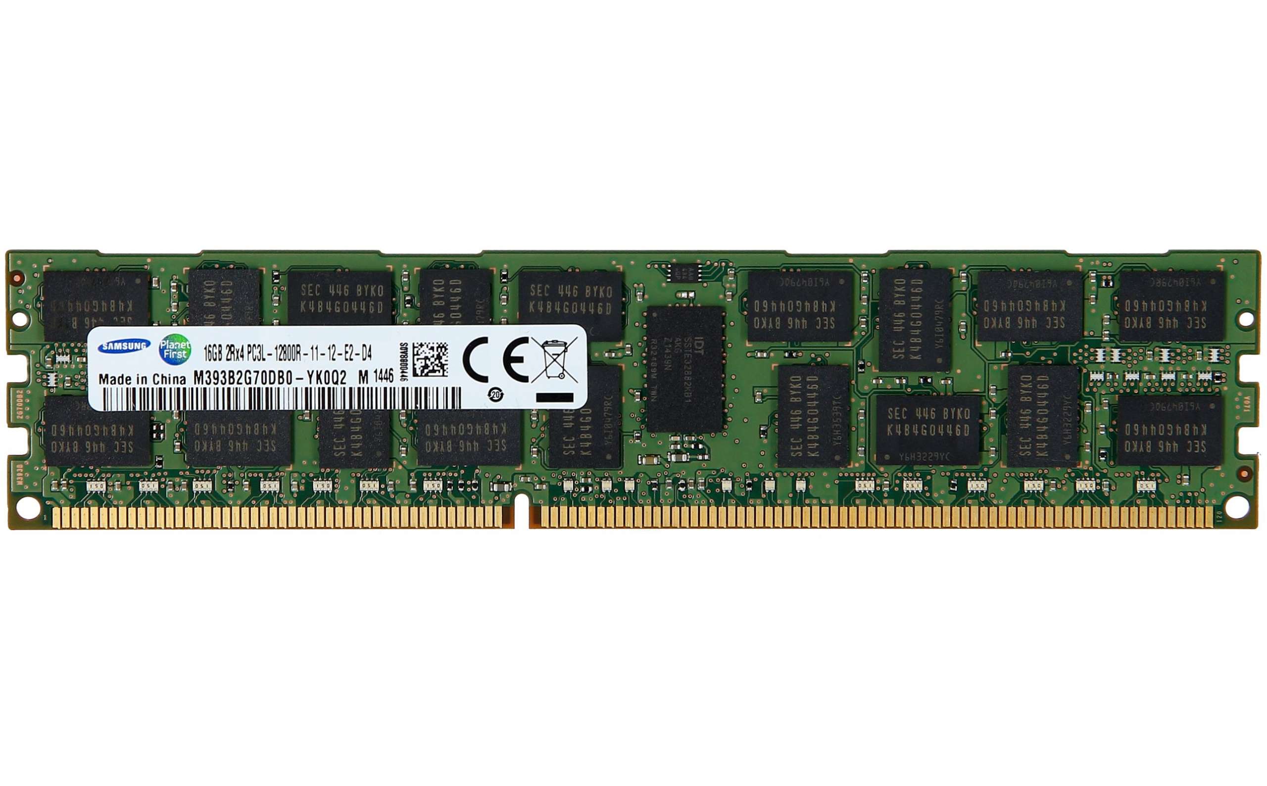 サーバー用メモリSamsung 16GB DDR3 14900R 4枚②