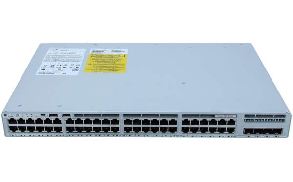 Cisco - C9200L-48T-4G-A - Catalyst 9200L - Network Advantage - Switch - L3 - 48 x 10/100/1000 + 4 x Gigabit SFP (Uplink)