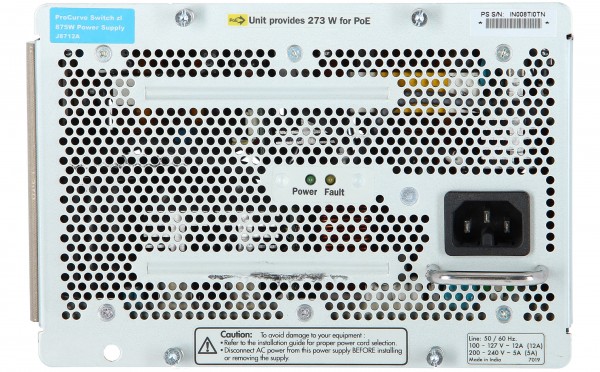 HPE - J8712A#ABB - Stromversorgung - Switch - 1.000 Mbps