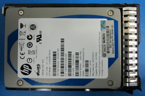 HPE - 653961-001 - 653961-001 SAS Solid State Drive (SSD)