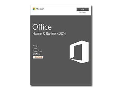 Microsoft - W6F-00963 - Microsoft Office for Mac Home and Business 2016