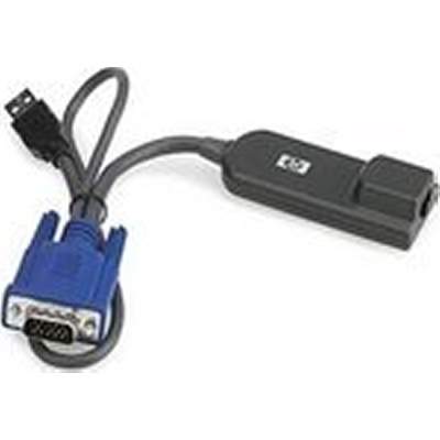HPE - JD642A - JD642A USB Rj-45 Schwarz Kabelschnittstellen-/adapter