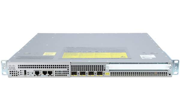 Cisco - ASR1001 - Cisco ASR1001 System,Crypto, 4 built-in GE, Dual P/S