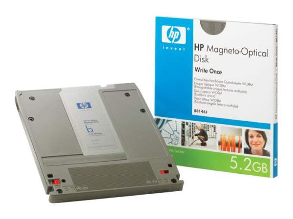 HPE - 88146J - 88146J - Magneto optical disk - Policarbonato - 5 - 55 °C - 3 - 85% - -10 - 55 °C - 3 - 90%