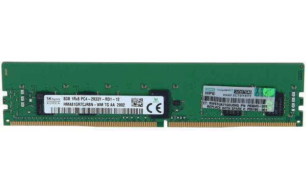 HPE - 604504-B21 - 4GB (1x4GB) Single Rank x4 PC3L-10600 (DDR3-1333) Registered CAS-9 Low Power Memory Kit - 4 GB - 1 x 4 GB - DDR3 - 1333 MHz - 240-pin DIMM