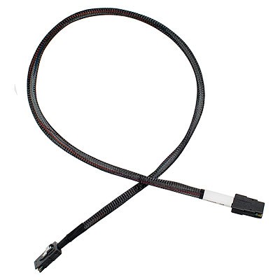 HPE - 691971-B21 - 0.5m Mini-SAS 0.5m - Kabel - Digital / Daten SAS Cable 0,5 m - 26-polig