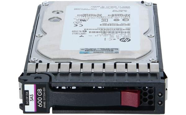 HP - 516828-B21 - HP 600GB 6G SAS 15K rpm LFF (3.5-inch) Dual Port Enterprise 3yr Hard Drive
