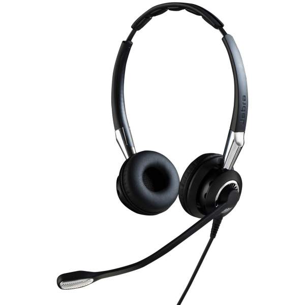 Jabra - 2499-823-209 - BIZ 2400 II USB Duo BT MS - Headset - on-ear - konvertierbar - Bluetooth - ka