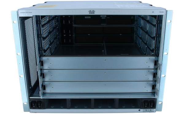 Cisco - C9606R= - Catalyst 9606R - Switch - side to side airflow - rack-mountable