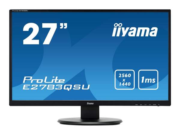 Iiyama - E2783QSU-B1 - Iiyama ProLite E2783QSU-B1 - LED-Monitor - 68.5 cm (27")