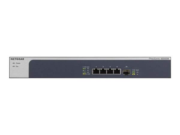 Netgear - XS505M-100EUS - XS505M - Non gestito - 10G Ethernet (100/1000/10000) - Full duplex - Montaggio rack