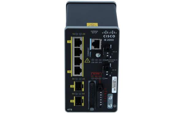 Cisco - IE-2000-4TS-L - IE 4 10/100,2 FE SFP, Lite