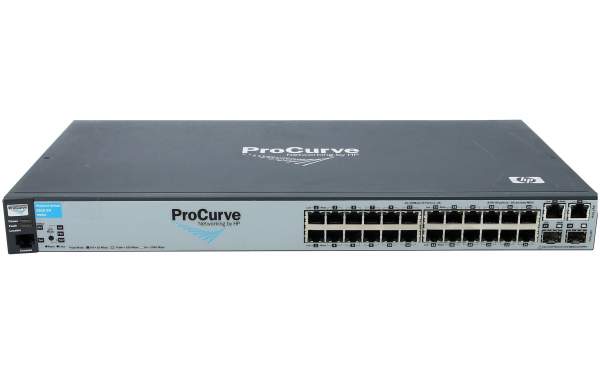 HPE - J9085A - ProCurve 2610-24 Switch - Interruttore - Vetroresina (lwl) 0,1 Gbps - 24-port 1 he - In modalita wireless Modulo rack