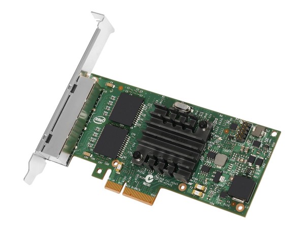 Intel - I350T4V2BLK - Ethernet Server Adapter I350-T4 - Nic - PCI