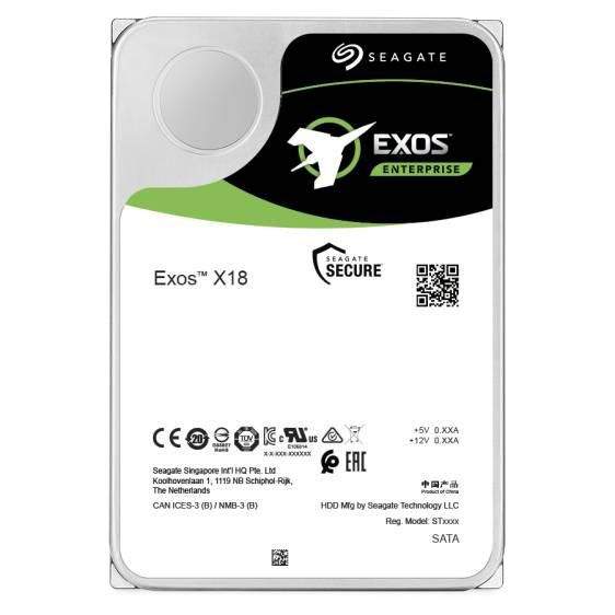 Seagate - ST14000NM000J - Hard drive - 14 TB - internal - SATA 6Gb/s - 7200 rpm - buffer: 256 MB