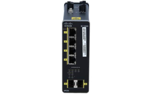 Cisco - IE-1000-4P2S-LM - Industrial Ethernet 1000 Series - Switch - verwaltet