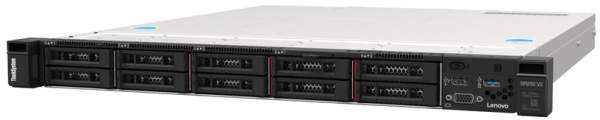 Lenovo - 7D7QA02NEA - ThinkSystem SR250 V2 7D7Q - Server - rack-mountable - 1U - 1-way - 1 x Xeon E-2334 / 3.4 GHz - RAM 16 GB - hot-swap 2.5" bay(s) - no HDD - Matrox G200 - GigE + - no OS - monitor: none
