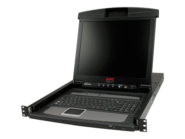 APC - AP5808 - 17" Rack LCD Console with Integrated 8 Port Analog KVM Switch
