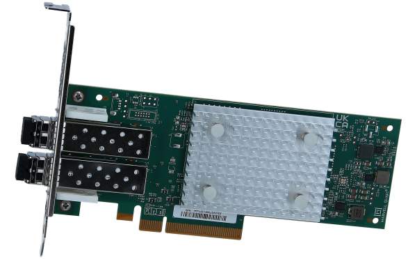 Lenovo - 7ZT7A00518 - ThinkSystem QLogic QLE2742 - Host bus adapter - PCIe 3.0 x8 - 32Gb Fibre Channel SFP+ x 2