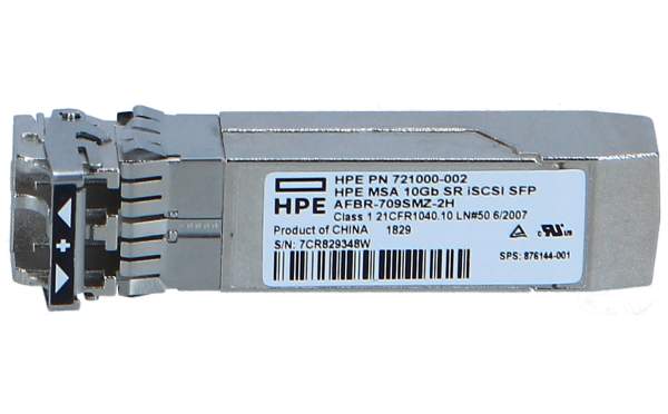Cisco - 876144-001 - MSA 10Gb Short Range (SR) iSCSI Small Form Factor Pluggable (SFP+) transceiver