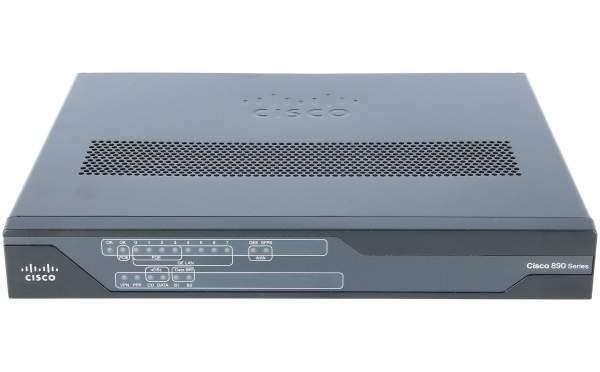 Cisco - C899G-LTE-GA-K9 - Secure GE and SFP Router (non-US) 4G LTE / HSPA+ w/ SMS/GPS