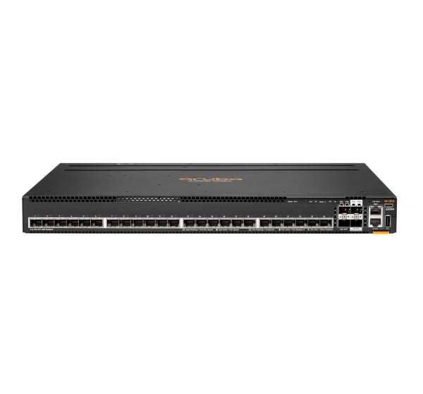 HPE - R8S92A - Aruba 6300M - Switch - L3 - Managed - 24 x 1 Gigabit / 10 Gigabit SFP+ + 2 x 1 Gigabit / 10 Gigabit / 25 Gigabit / 50 Gigabit SFP56 (uplink / stacking) + 2 x 1 Gigabit / 10 Gigabit / 25 Gigabit SFP - front and side to back - rack-mountable